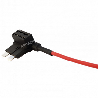 Розгалужувач "євро" запобіжника з проводом та клемою