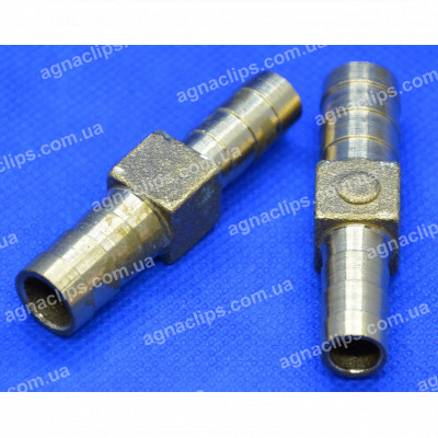 Двійник латунний 10x12 мм