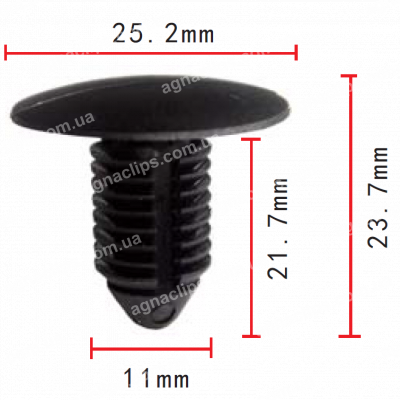 C 2 bi Кліпса GM Daf Faun Pontiac Buick 1619321
