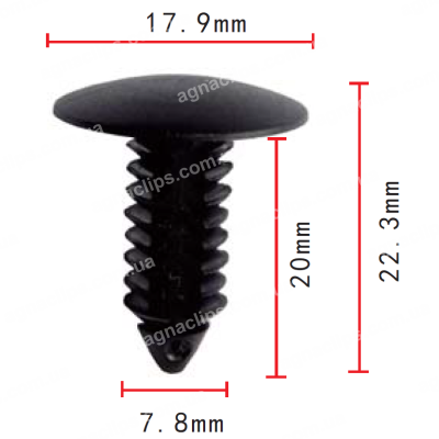 C 4bi Кліпса Toyota Honda Hyundai Opel Aveo Acura AMC Buick Cadillac Chevrolet Chrysler Dodge Ford GM GMC Jeep Kia Lincoln Mazda Pontiac Suzuki 1314934 603044 W705589S300 15958694 1605396