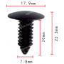 C 4bi Кліпса Toyota Honda Hyundai Opel Aveo Acura AMC Buick Cadillac Chevrolet Chrysler Dodge Ford GM GMC Jeep Kia Lincoln Mazda Pontiac Suzuki 1314934 603044 W705589S300 15958694 1605396