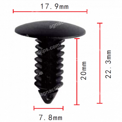 C 4bi Кліпса Toyota Honda Hyundai Opel Aveo Acura AMC Buick Cadillac Chevrolet Chrysler Dodge Ford GM GMC Jeep Kia Lincoln Mazda Pontiac Suzuki 1314934 603044 W705589S300 15958694 1605396