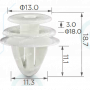C 271 Кліпса Toyota Suzuki Mazda Lexus GM Ford 6777189104 0940908310 D20150797