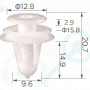 C 534 Кліпса Toyota Lexus Suzuki Subaru SsangYong Scion Nissan Mitsubishi Kia Hyundai GM Ford Daihatsu Daewoo Chevrolet Chery 6777102030 6777122040 6777143010 6777126010 6777113020 6777126130