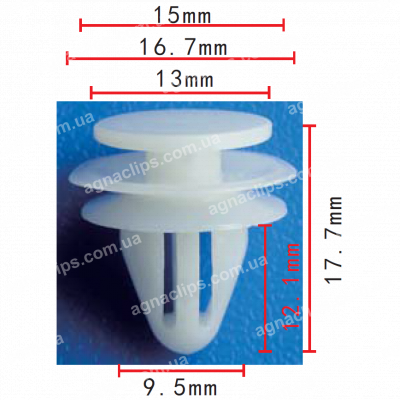 C 876 Кліпса Acura Honda Nissan Infiniti Toyota Lexus Mitsubishi Mazda Hyundai 91560SZ3003