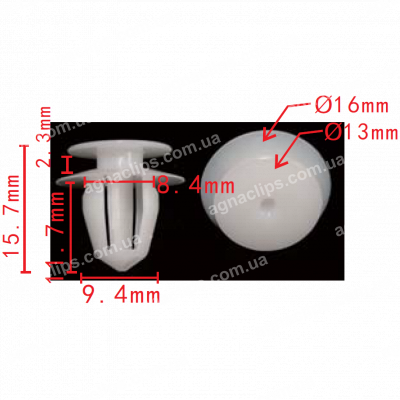 C 1709s Кліпса Honda Acura 91560S5H003 91560S04003