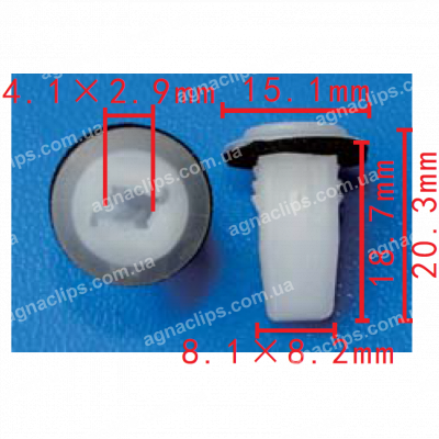 C 3476 Кліпса Acura Honda 90664STKA01