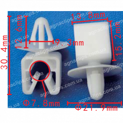 C 3515 Кліпса трубок, проводки