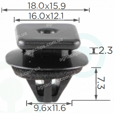 C 3526 Кліпса Great Wall 5500105XKW09A