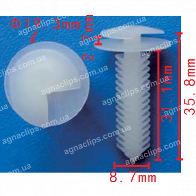 C 3577 Кліпса обшивки дверей