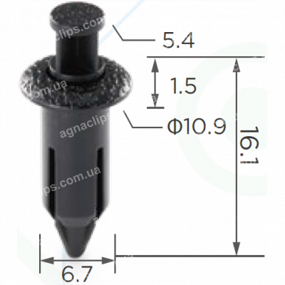 C 84 gy Кліпса Mazda Mitsubishi Toyota GM Lexus 96057847 9046707066A0 9046707066E0 9046707066P0 9046707066P2 904670706622 MB955901