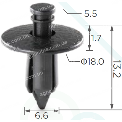 C189 g Кліпса Toyota Nissan Suzuki Mitsubishi 8099905N07 8099946N20 9046707043B1 09409073055PK 9046707043 09409073215PK MR108759 MR108760 M683156 M683157 M6 83158 M683160