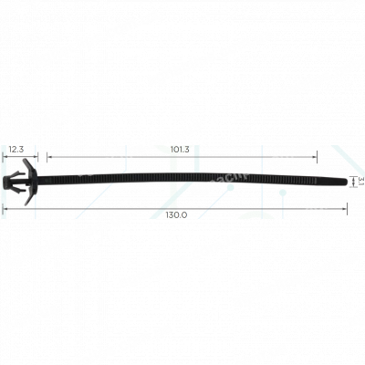 C 1171g Хомут проводки 3.1x130 mm Mitsubishi