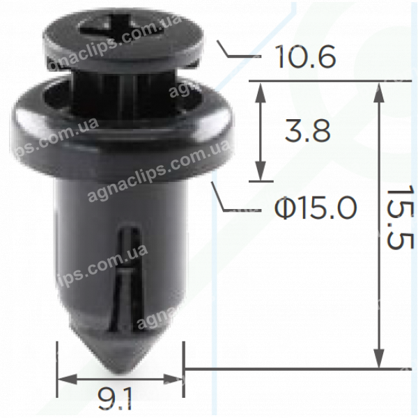 C 145dg Кліпса Toyota 9046709145B0 9046709145 9046709145C0