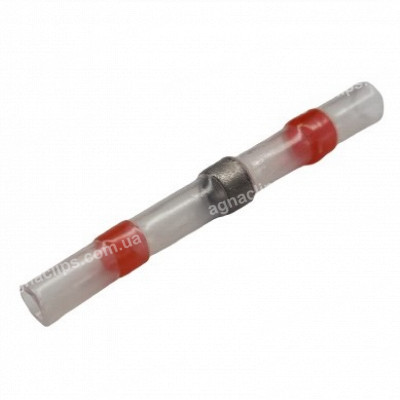 Червоний 0.5-1.5 мм, 30 шт. Кембрики термозбіжні з оловом