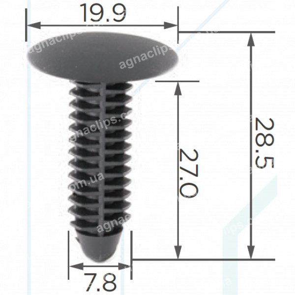 C 674g Кліпса GM Daewoo Chevrolet Saab Opel 15975244 90398N