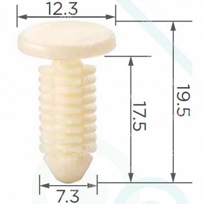 C 1302b Кліпса Renault Peugeot Citroen 7703077066 699515 90169N