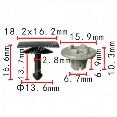 C 3548 Кліпса Subaru у зборі
