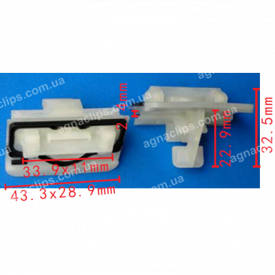 C 3385 Кліпса Mercedes A0009914371 0009914371 кріплення молдингу даху