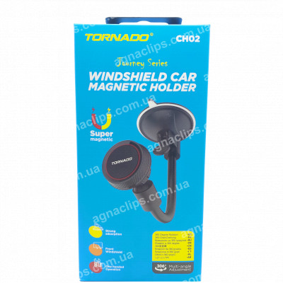 Автодержатель Tornado CH02 магнітний чорний