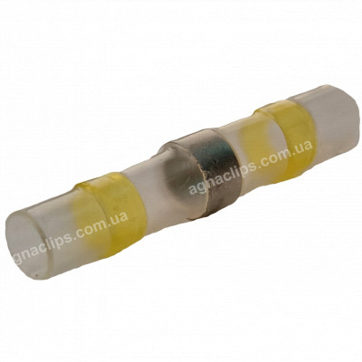 Жовтий 4-6 мм², 20 шт. Кембрики термозбіжні з оловом