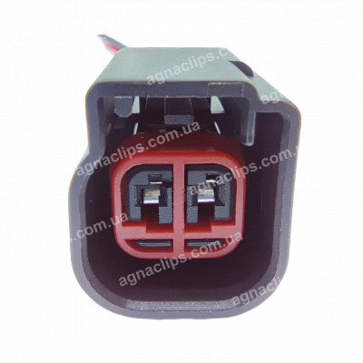 RP1039 Роз'єм Ford 3U2Z14S411RPA 1F1Z14A411BA GM 88861093 2-конт серії 2,2мм