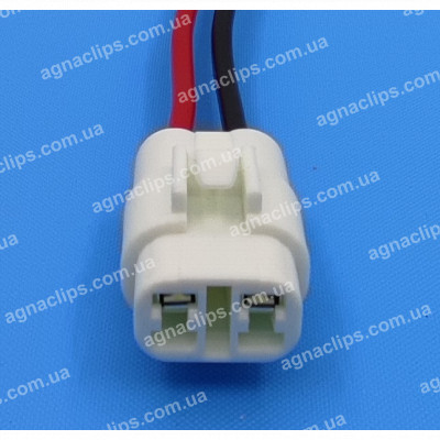 RP1041 Роз'єм 2-к ПТФ 6180-2181 серії 2мм герметичний гніздовий відп. частина RP1040