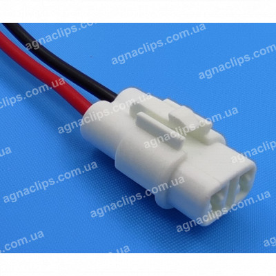 RP1041 Роз'єм 2-к ПТФ 6180-2181 серії 2мм герметичний гніздовий відп. частина RP1040