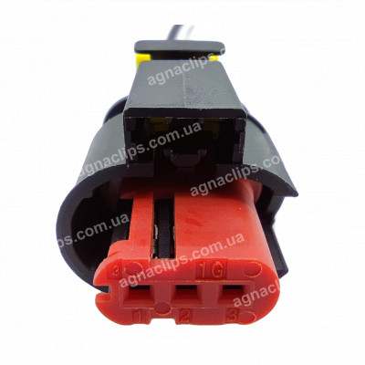 RP1050 Роз'єм 3-к Fiat Chrysler Dacia котушки запалювання