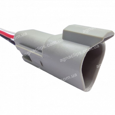 RP1051 Роз'єм 3-к DEUTSH DT04-3P штирьовий водонепроникний відп. частина RP1052