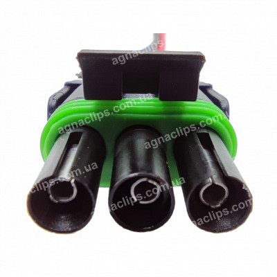 RP1057 Роз'єм 3-к Opel GM Renault 12015793 лямбда-зонда, датчика абсолютного тиску відп. частина RP1058