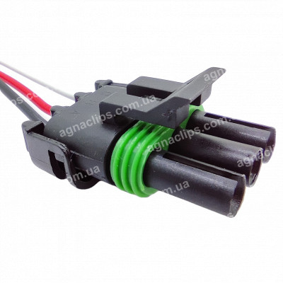 RP1057 Роз'єм 3-к Opel GM Renault 12015793 лямбда-зонда, датчика абсолютного тиску відп. частина RP1058