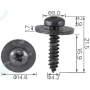 H 2177 Саморіз 4.2x17 Fiat Iveco Alfa Romeo Lancia 15532209