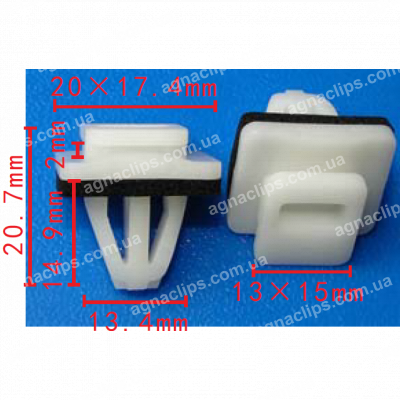 C 3648 Кліпса Honda Acura 91501SP1003 порога та молдингу крила