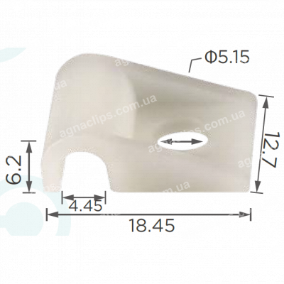 C 3604 Кліпса проводки