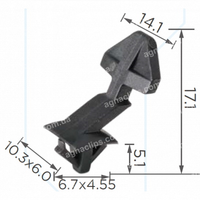 C 3528 Кліпса Great Wall 6107106XKZ16A