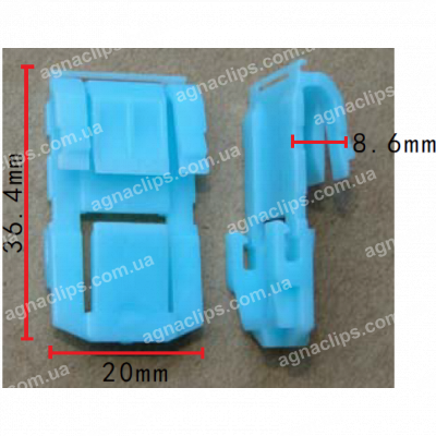 C 3594 Кліпса Honda 91503TR0A01 утримувач скла дверей