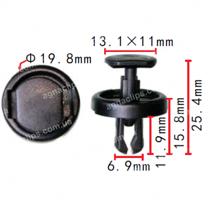 C 3610 Кліпса Toyota Lexus 9046707220
