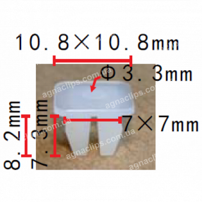 C 3642 Кліпса Chrysler 6033184
