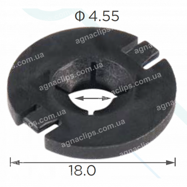 C 3645 Кліпса підкрилка Tesla 111071399C