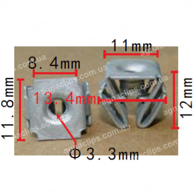 H 2307 Скоба Chrysler Jeep 6510197AA