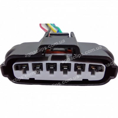 RP1067 Роз'єм 6-к Toyota Mazda Lexus Subaru Mitsubishi дросельної заслінки 90980-11858 7283-1968-30