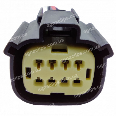 RP1072 Роз'єм 8-к Ford заднього ліхтаря 33472-0801 серії 1,2мм