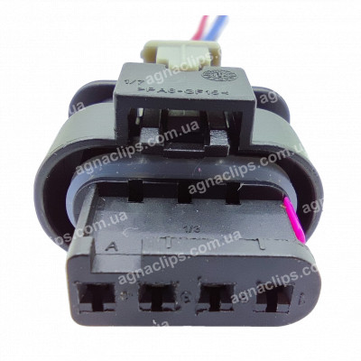 RP1075 Роз'єм 4-к VAG ДМРВ 1-1718645-1 4F0 973 704