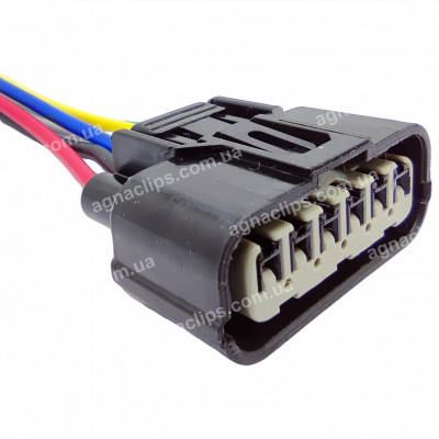 RP1078 Роз'єм 6-к Honda датчика кисню, заднього ліхтаря 6189-1012