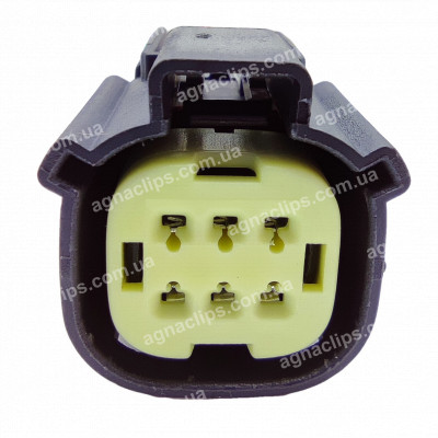 RP1088 Роз'єм 6-к Ford,Tesla 33472-0601