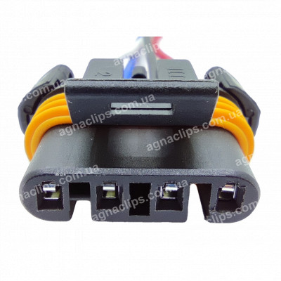 RP1089 Роз'єм 4-к Chevrolet GMC Isuzu Oldsmobile Pontiac Buick на генератор 12186568