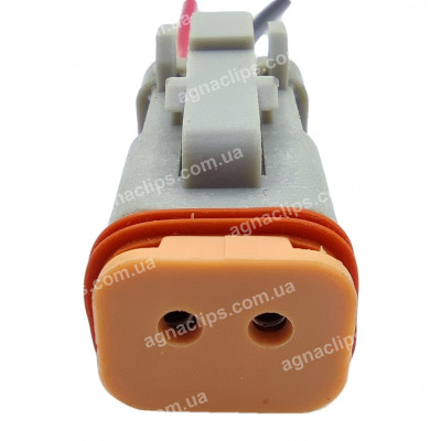 RP1097 Роз'єм 2-к DT06-2S відп. частина RP1098