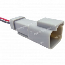 RP1098 Роз'єм 2-к DT04-2P відп. частина RP1097