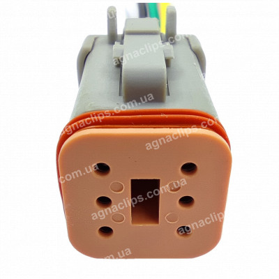 RP1065 Роз'єм 6-к DT06-6S серії 1.6 мм відп. частина RP1066